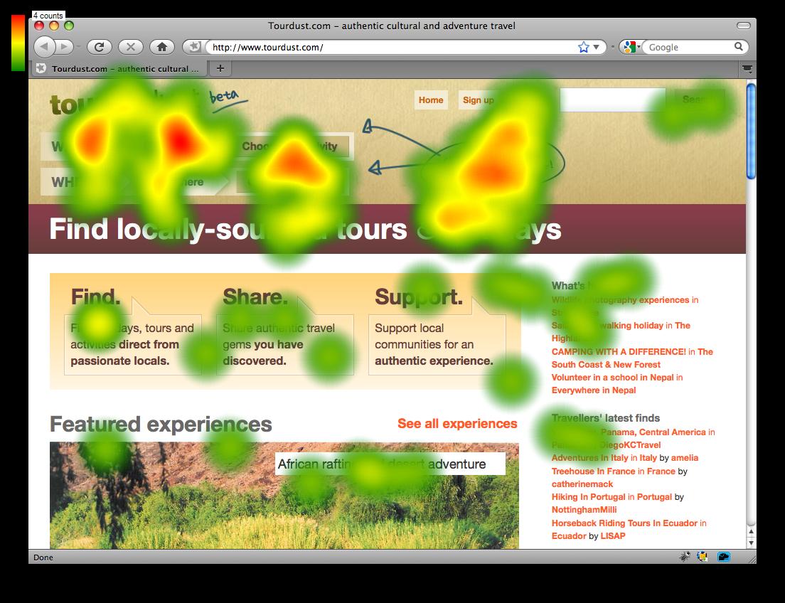 設計網頁的(de)23條有用技巧(眼動追蹤[Eye-Tracking]與用戶體驗) 